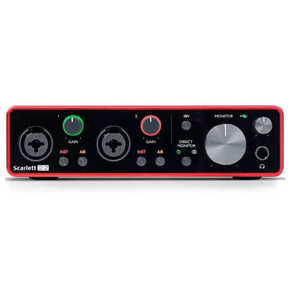 Focusrite Scarlett 2i2 3rd Generation USB Audio Interface