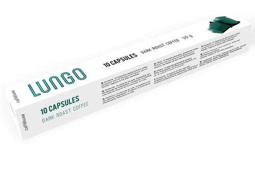 Caffe Luxe Lungo: Dark Roast (10 Capsules)