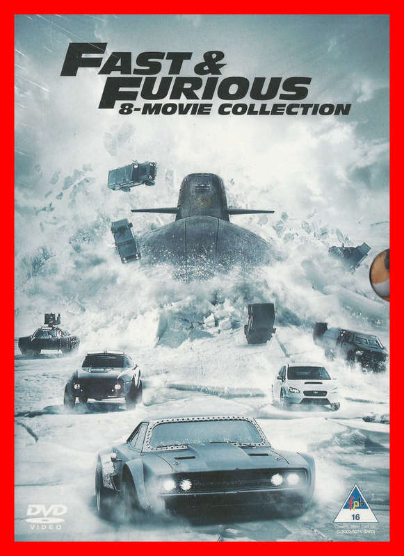 FAST and Furious.  8 movie collection.  NEW and sealed.   Immediate shipping!