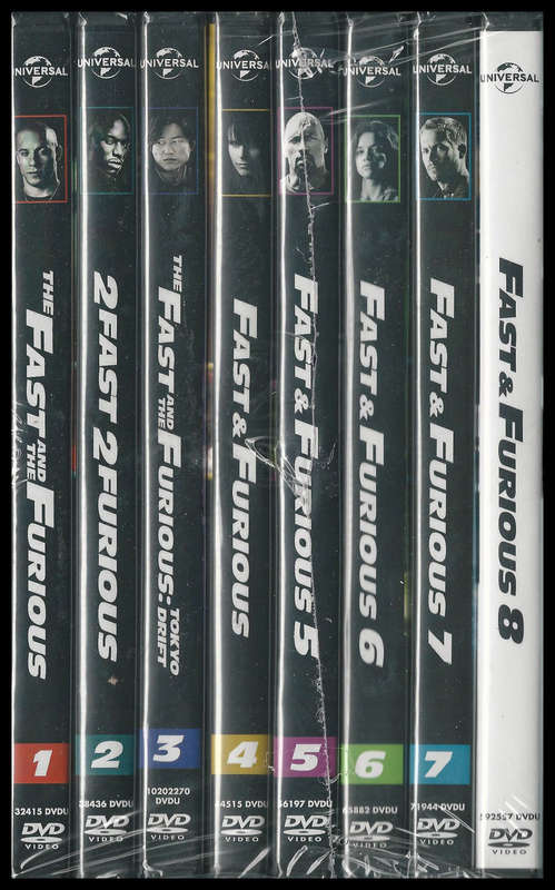 FAST and Furious.  8 movie collection.  NEW and sealed.   Immediate shipping!