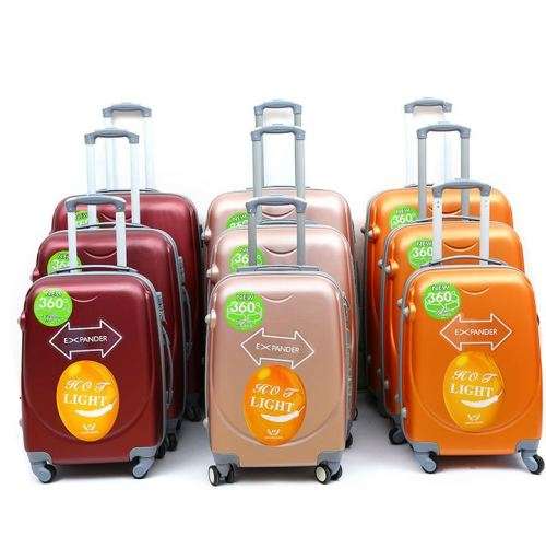 Set of 3 Lightweight Travel Luggage Suitcase