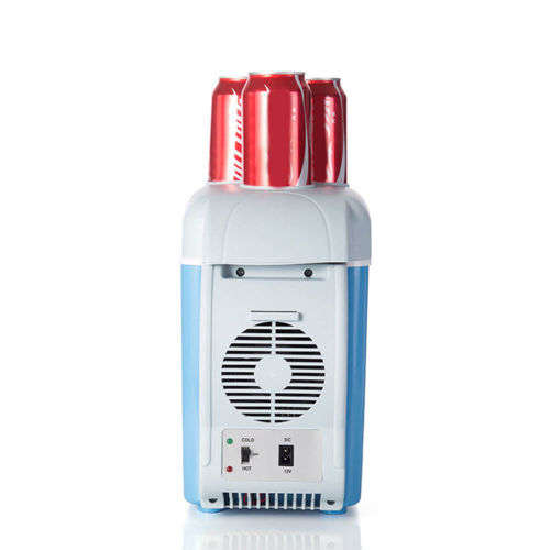 Portable Mini Car Fridge Freezer 12V 7.5L Cooler Warmer Refrigerator for Travel