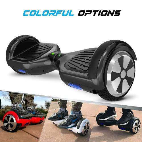 Self Balancing Scooter Motorized 2 Wheel Self Hover Balance Board With Bluetooth Speaker