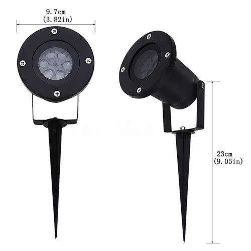 Outdoor LED Moving Laser Projector Light Landscape Garden Party