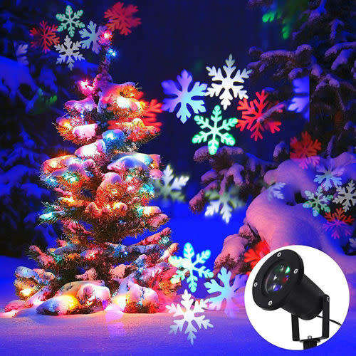 Outdoor LED Moving Laser Projector Light Landscape Garden Party