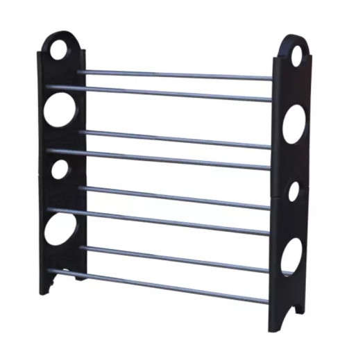 Shoe Rack - 4 Tier Shoe Rack - DIY 4 Tier Shoe Rack - Easy To Assemble 4 Tier Shoe Rack