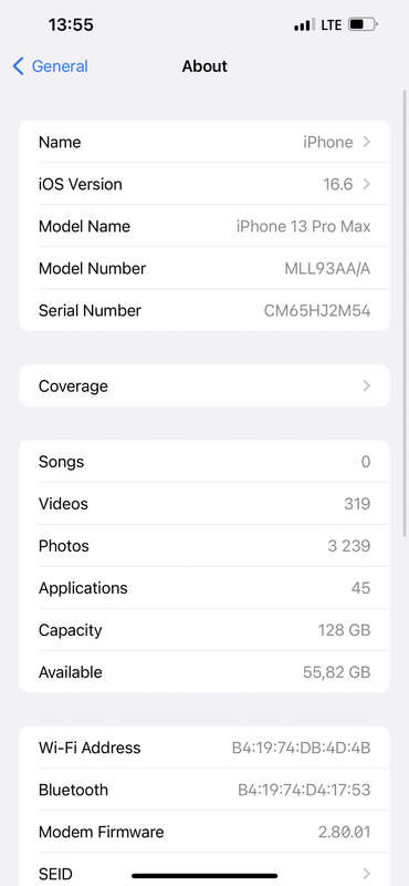 IPhone 13 Pro Max