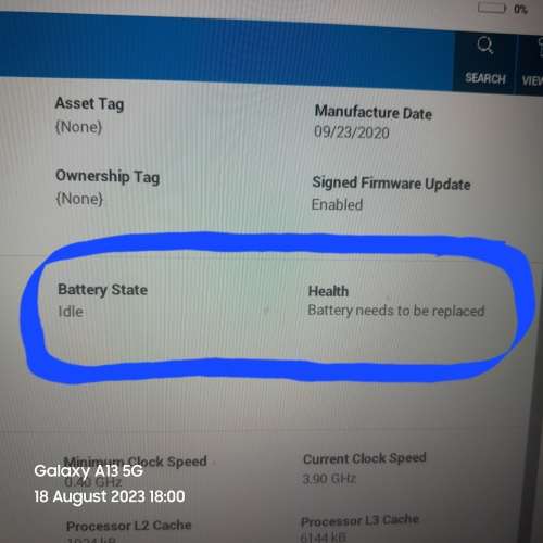 DELL LATITUDE 3510 i5 10TH GEN (LIKE NEW 9,5 OUT OF 10 CONDITION)