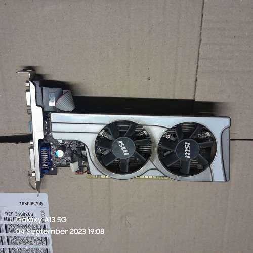 MSI GeForce GT 430 OC GRAPHICS CARD