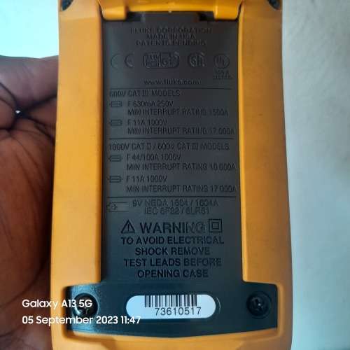 FLUKE 79 III TRUE RMS MULTIMETER