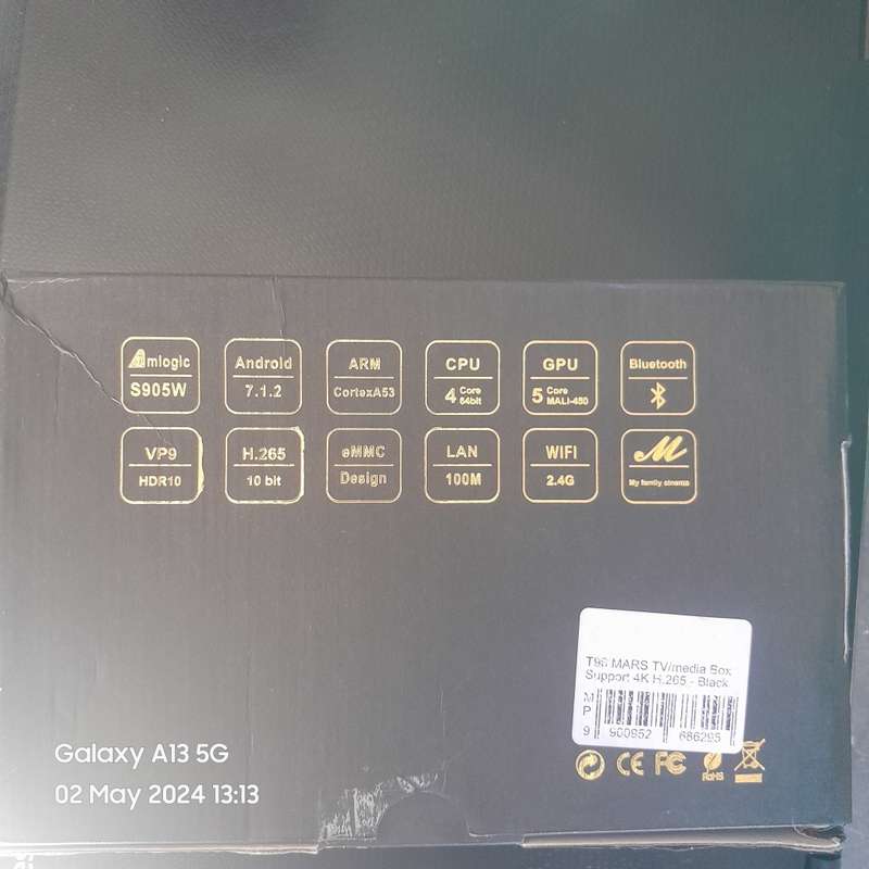 SMART TV BOX T96 Mars 4K