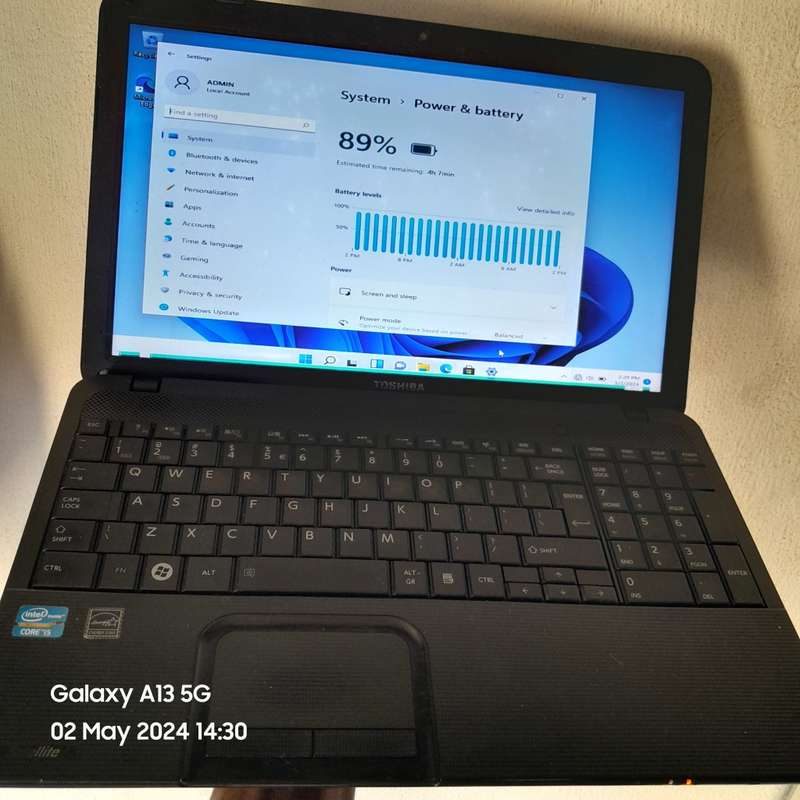 TOSHIBA SATELITE PRO C850-F41L CORE i5 8GB RAM 1TB HDD