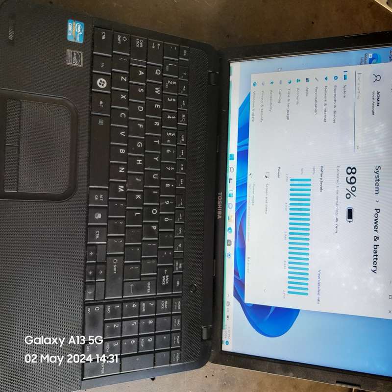 TOSHIBA SATELITE PRO C850-F41L CORE i5 8GB RAM 1TB HDD