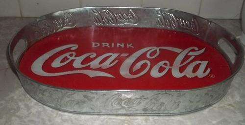 COLLECTIBLE COCA - COLA  TIN TRAY