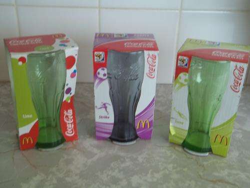 COLLECTIBLE COCA - COLA  GLASSES