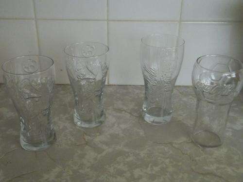 COLLECTIBLE COCA - COLA  GLASSES