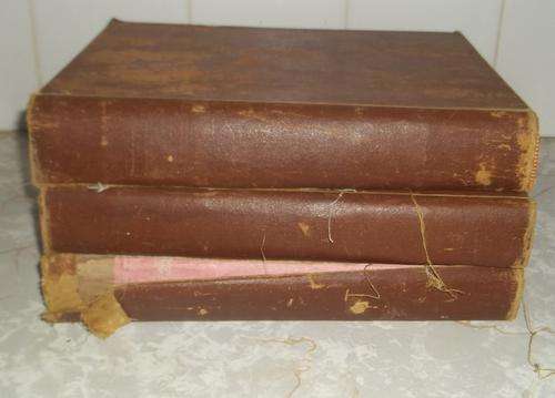 1900's WEBSTER'S DICTIONARY IN 3 VOLUMES