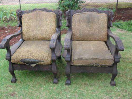 2X LOVELY OLD CHAIRS