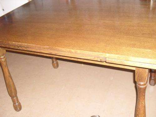 VINTAGE WALLNUT DOUBLE TOP TABLE (EXTENDING TO 190 CM)