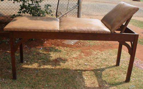 VINTAGE WOODEN MASSAGE BED