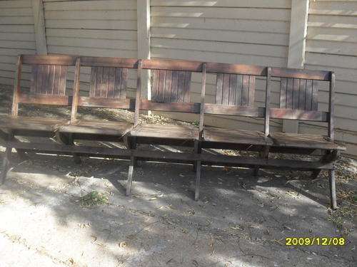 VINTAGE 5 - SEAT FOLD UP BENCH