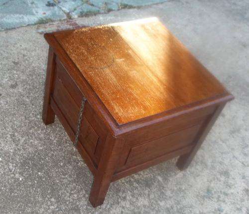 RESTORED ANTIQUE PARTRIDGE WOOD (?) COMMODE