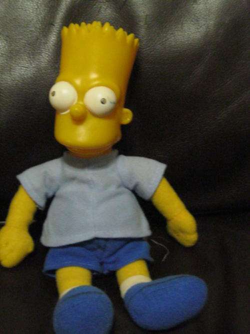 Soft Bodied Bart Simpson (+/- 29cm)