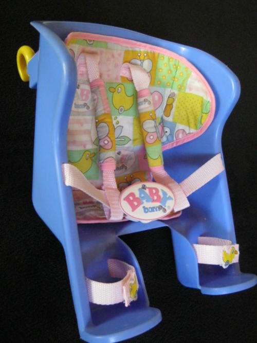 Zaph Creations Baby Born Safety Biker and Car Seat (31cm x 21cm )
