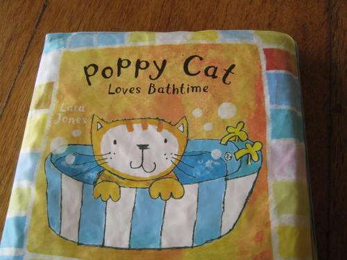 Poppy Cat Loves Bathtime Bath Book
