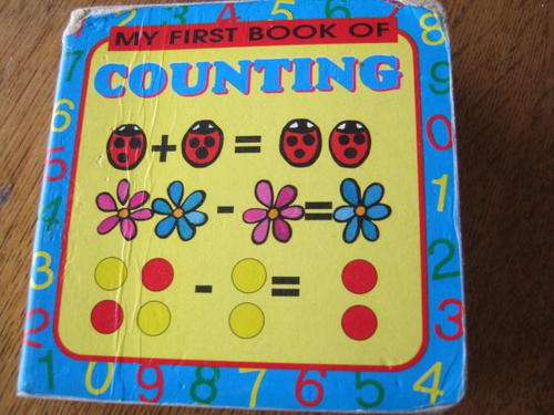 My First Book Of Counting - Board Book