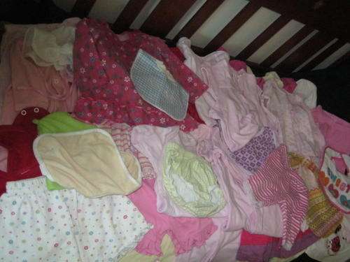 Lot of 59 baby clothes - 0-3 months up to 2 years - R4.75 per item.