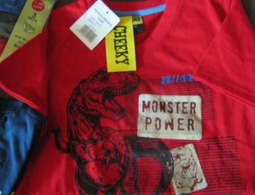 Lot of 4 items.  3 T-shirts 6-7 years and 3 Briefs 5-6 years (Starting at R30.00 per item) NEW