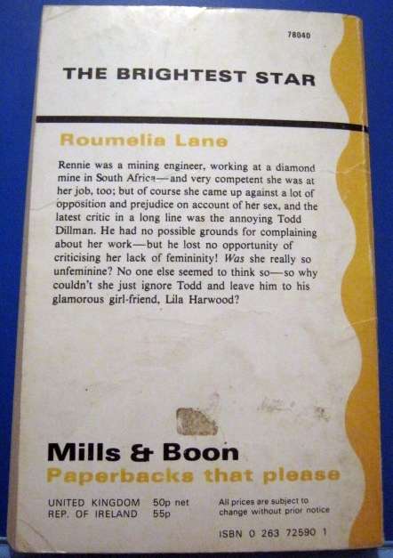 The Brightest Star - Roumelia Lane and Green Girl - Sara Seale