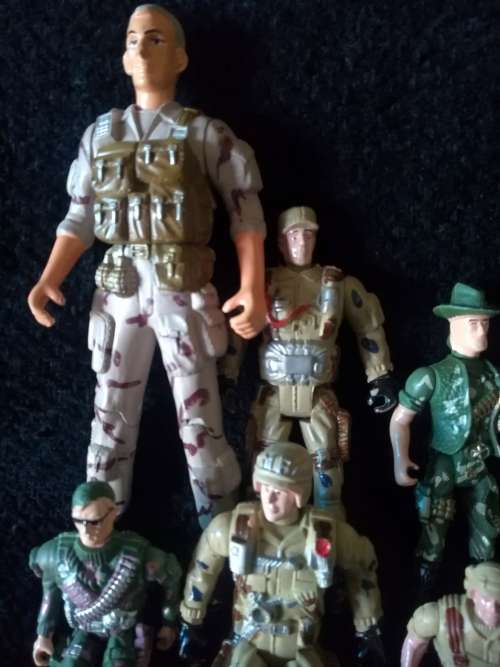 Lot of Military and Other Action Figures