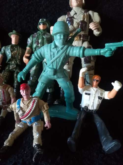 Lot of Military and Other Action Figures
