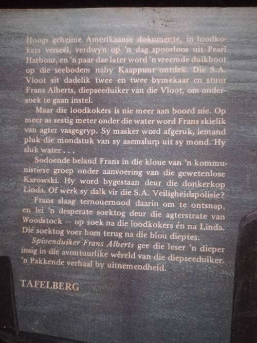 Spioenduiker Frans Alberts - Gideon Joubert