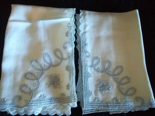 Vintage Handkerchiefs (Two) (Never used)
