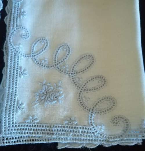 Vintage Handkerchiefs (Two) (Never used)
