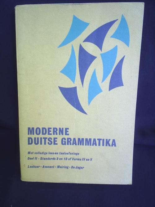 Moderne Duitse Grammatika