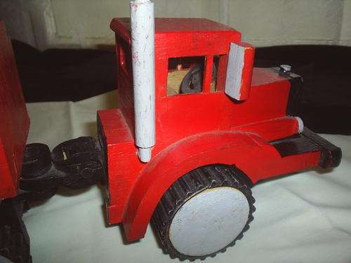 Wooden Tip-Truck ( Weight 1,615kg )