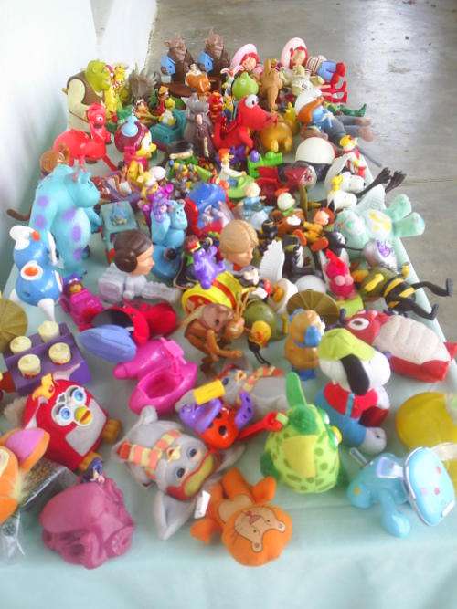 Lot (More than 100) of Various McDonalds and Other Collectible Toys