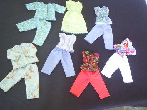 Lot of Clothing to Fit a Barbie