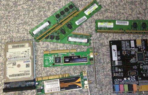 RAM, HDD, WLAN etc.