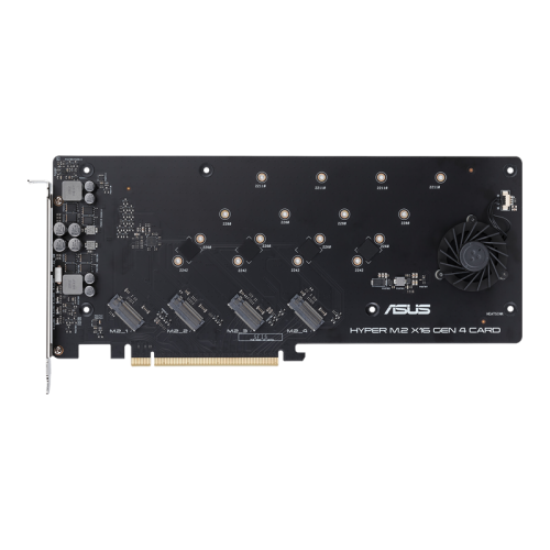 ASUS HYPER PCIe 3.0/4.0 4 x M.2 CARD