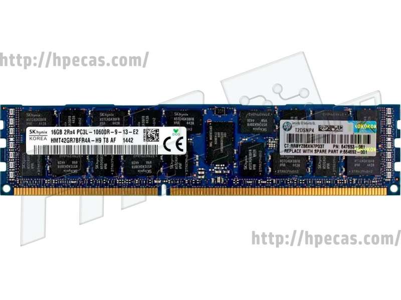 16GB DDR3 10600R ECC