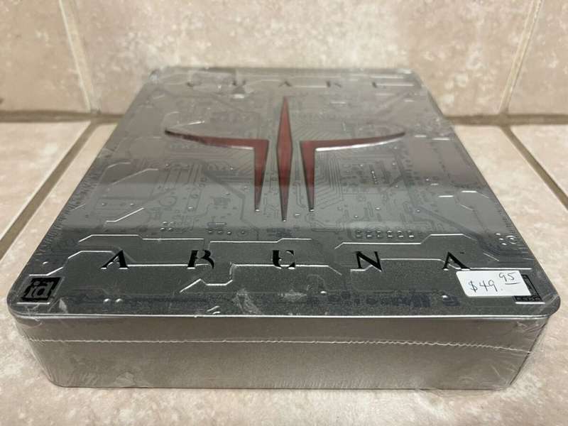 QUAKE III - SEALED TIN COLLECTORS EDITION BIG BOX