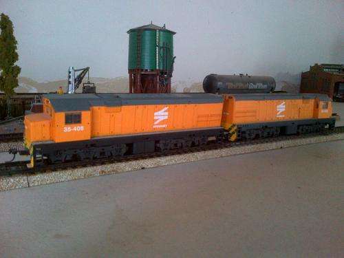 Spoornet Diesel Class 35 x 2 Dummies