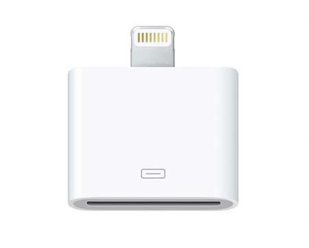 LIGHTNING ADAPTER 8 PIN to 30 PIN CONVERTER CHARGER FOR iPhone 5 iPad 4 Mini