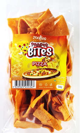 Zoofies Paaper Bites - 140g (Mixed Bale 30 packets)