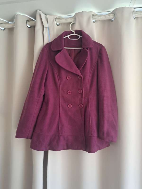 Purple ladies jacket - size 16